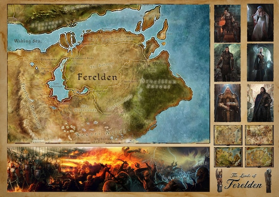 A Map of Dragon Age  Atlas of Ice and Fire