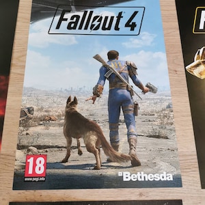 Fallout Series Box Art Prints A4 210x297mm image 6