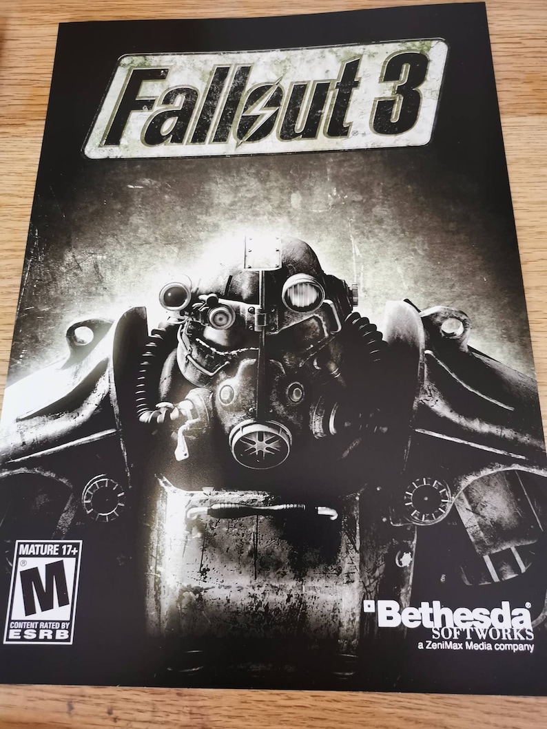 Fallout Series Box Art Prints A4 210x297mm image 4