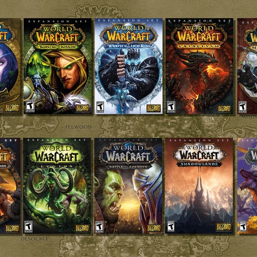 Poster E Arte Da Parete World Of Warcraft - Negozio Di Blizzard - Foto 5