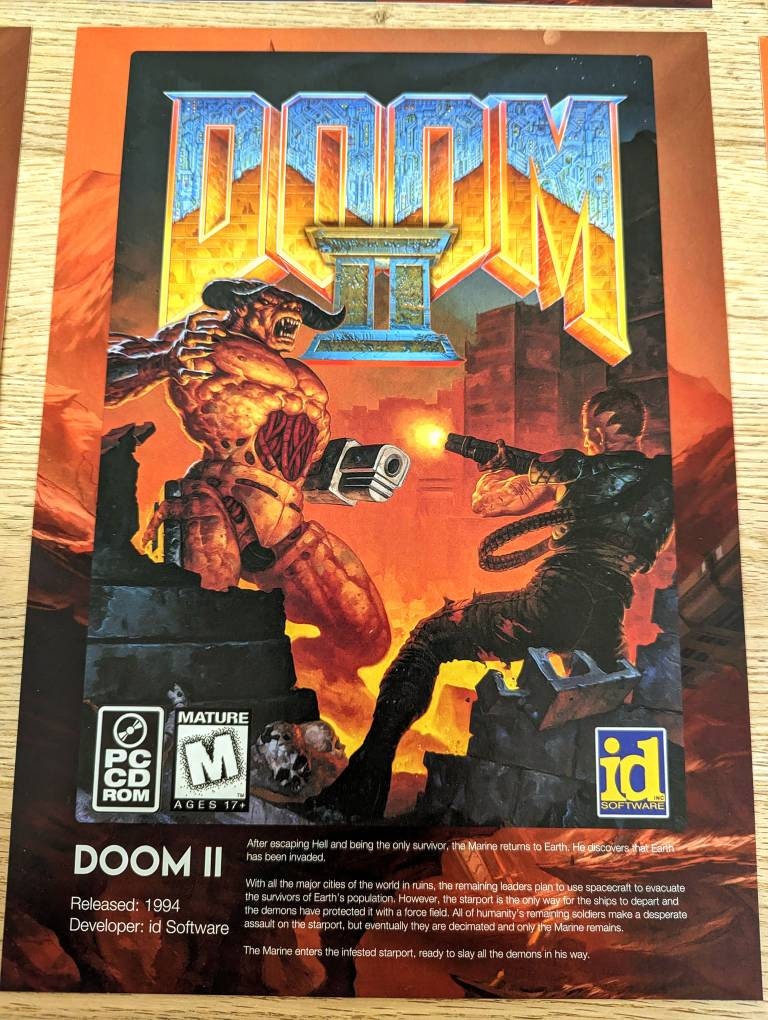 Doom Box Art Posters A4 297x210mm - Etsy UK