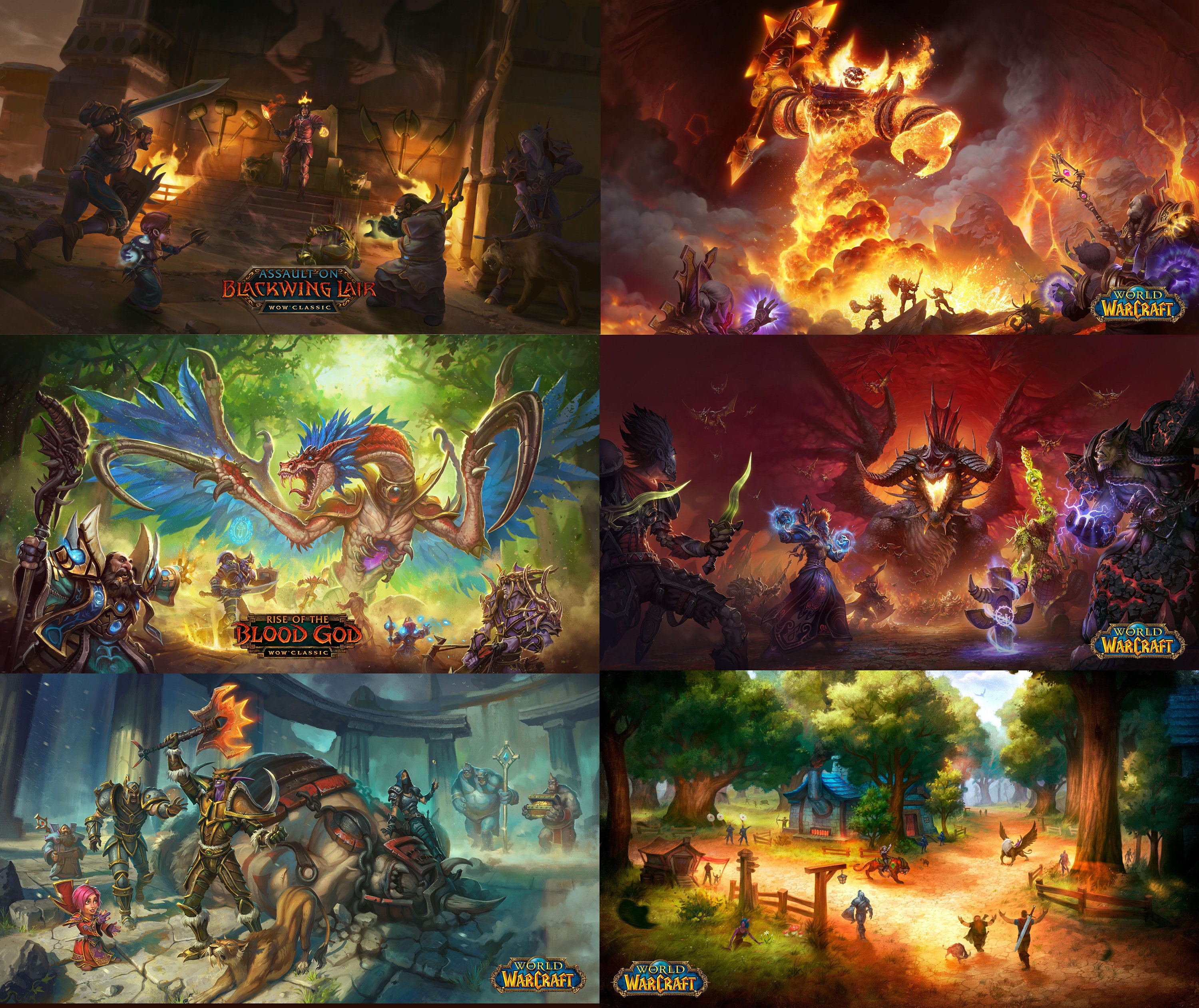 World of Warcraft Classic Artwork Prints Hoge Kwaliteit | Etsy