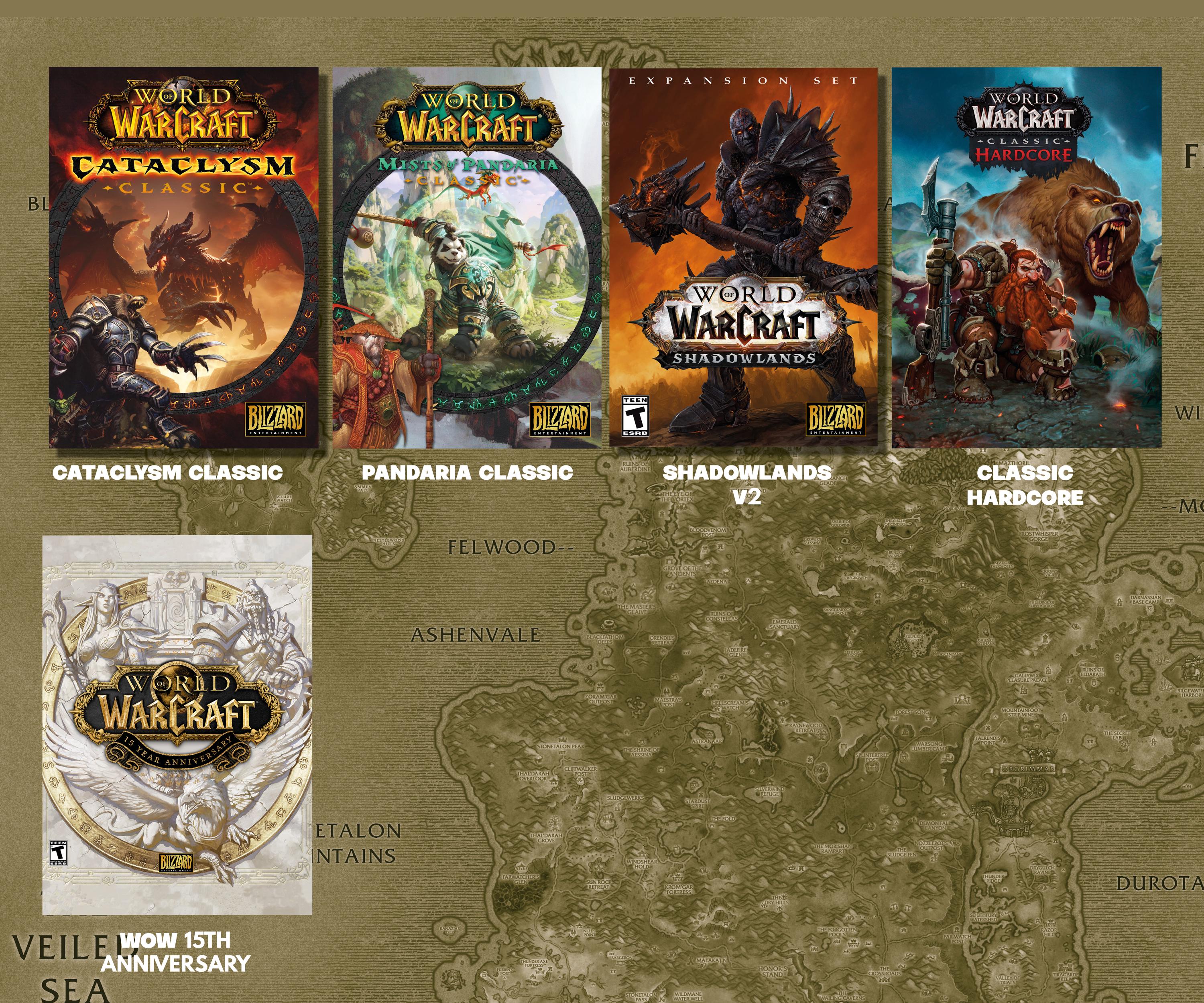 World of Warcraft ボックスアートポスター A4 (297 x 210 mm