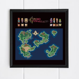 Impresiones cuadradas de alta calidad de Chrono Trigger - SNES