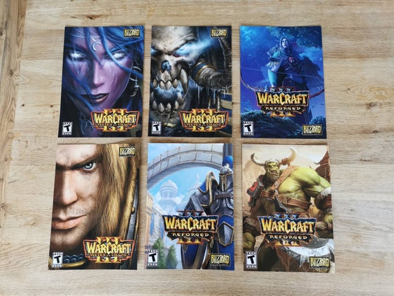 Blizzard Games Box Art Posters A4 297x210mm, Hearthstone, Overwatch,  Diablo, Starcraft, Warcraft, HOTS 