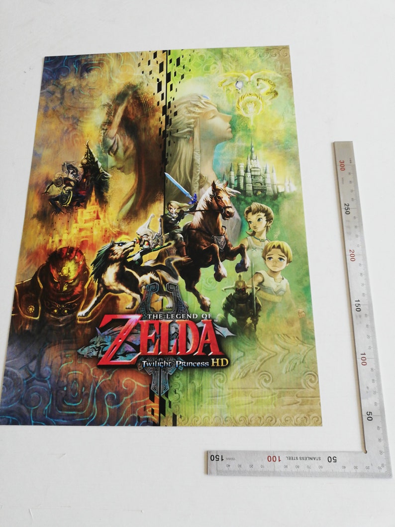 The Legend of Zelda, Twilight Princess HD, High Quality A3 Print image 2