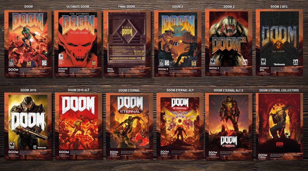 Doom Box Art Posters A4 (297x210mm) - Etsy