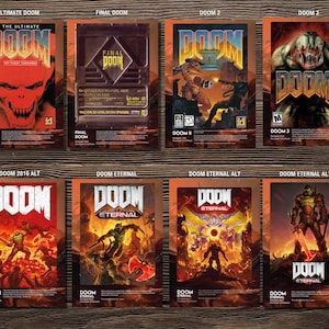 Doom Box Kunst Poster A4 (297 x 210 mm)