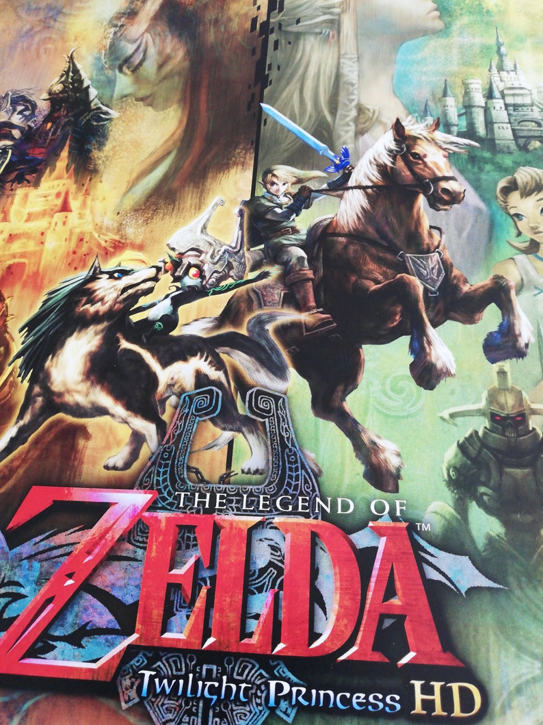 The Legend of Zelda, Twilight Princess HD, High Quality A3 Print image 4