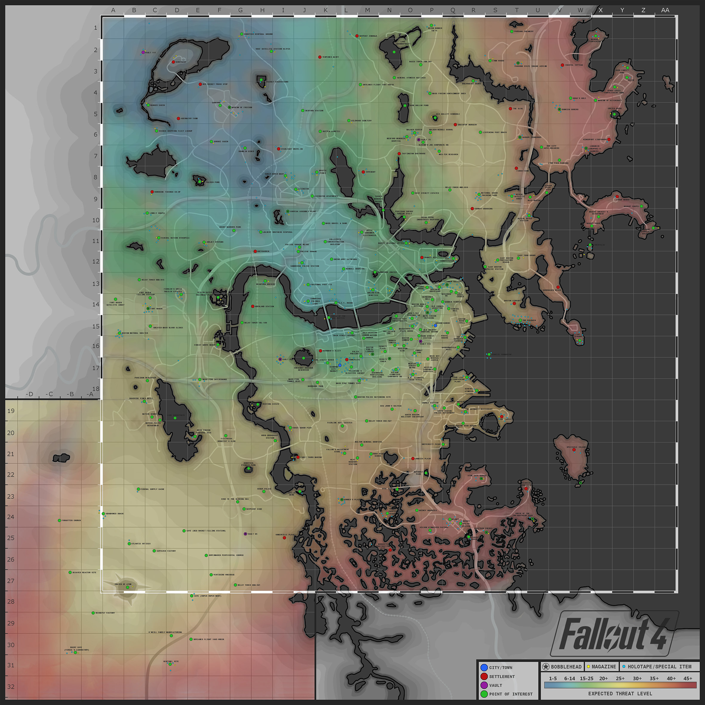 Photo New Vegas world map in the album Fan Art by Brother None