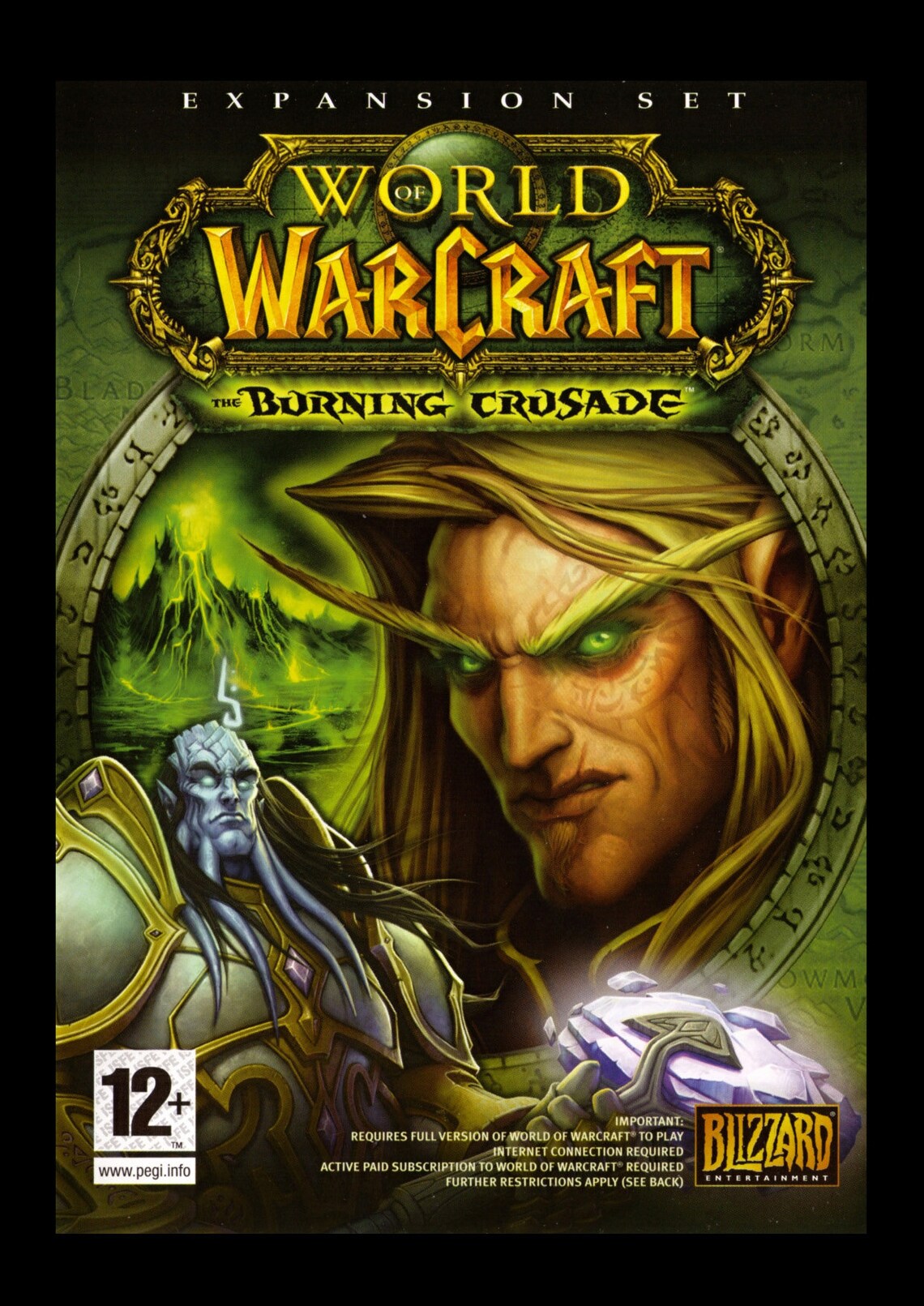 World of Warcraft Box Art Poster A4 297x210mm Blizzard WOW Etsy
