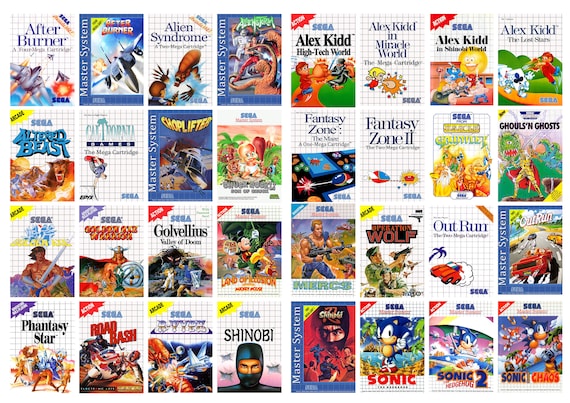 Sega master best sale system online