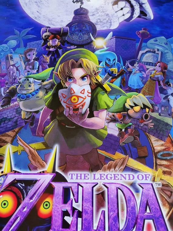 Legend of Zelda Majora's Mask Poster 