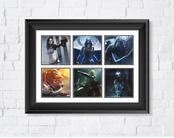 Mass Effect, Squad Members Print, A3, A2, A1, HP Photo print