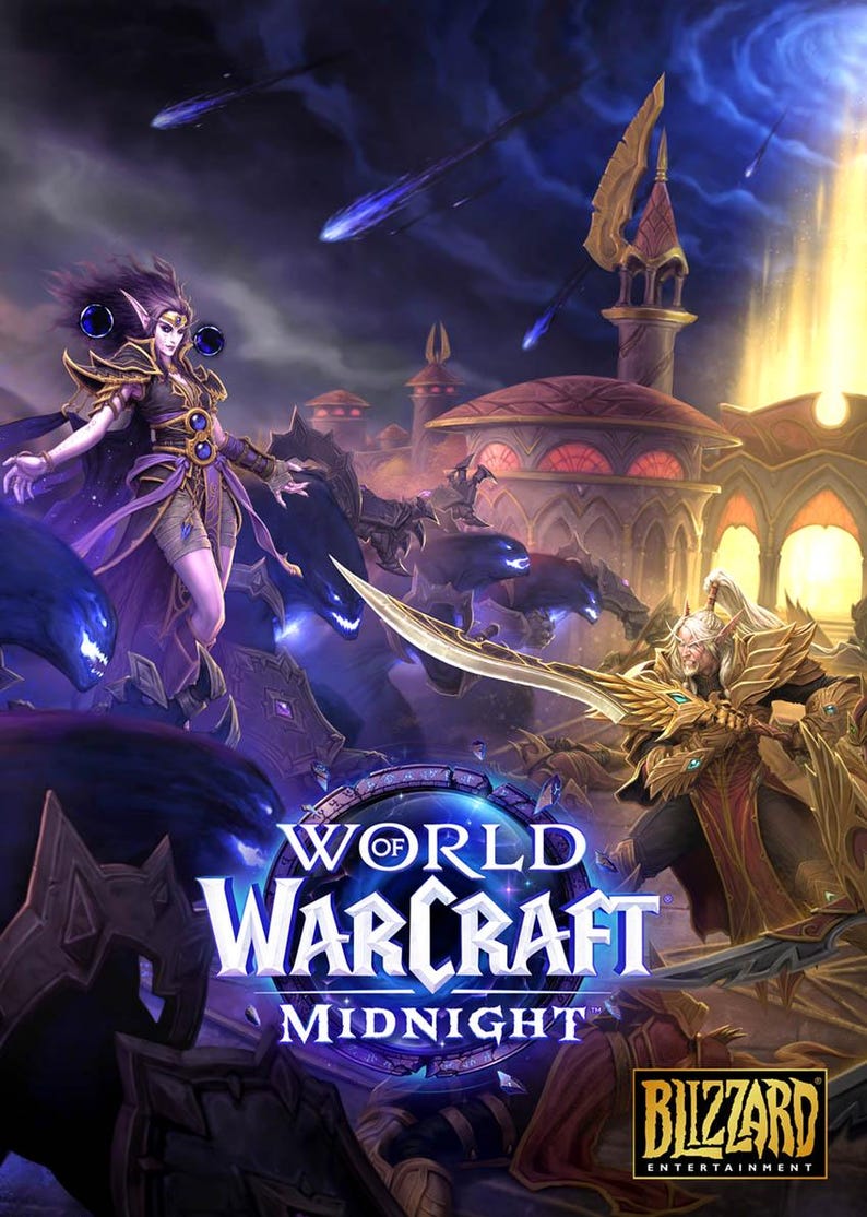 World of Warcraft Box Art Poster A4 (297x210mm)- Blizzard, WOW image 10