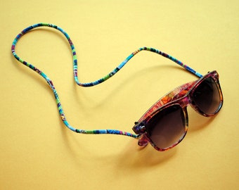 Colourful Glasses Cord/ Tibetan/ Tribal/ Pattern ~ RickusRa