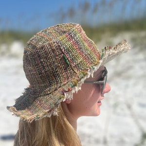 Hemp Ansley Stripe Hat by Asatre