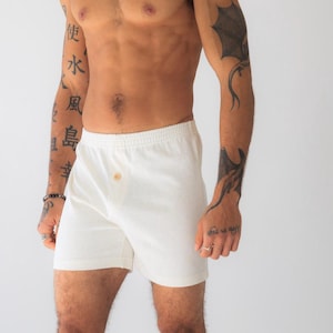Boxer shorts Mens Boxers Hemp Boxers Sustainable Organic Cotton Underwear Mens Underwear Asatre Hemp Clothing Under Shorts