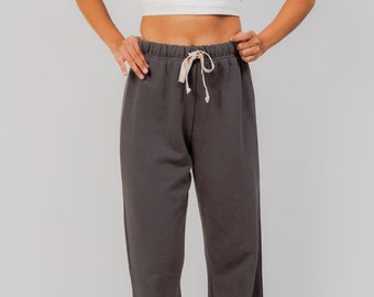 Hemp and Organic Cotton French Terry Sweatpants - Asatre