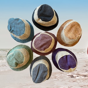 Hemp Bucket Hat: Handmade Unisex Sun Hat - Nepal