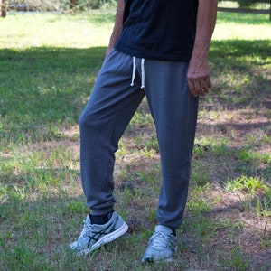 Hemp Jersey JoggersMen's Eco-friendly Hemp and Organic Cotton Jogger Athletic Sweatpants image 4