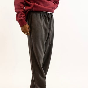 Hemp Pants Mens Sweatpants  Tall Mens Hemp Fleece Sweatpants Asatre Hemp and Organic Cotton Pants Mens Hemp Clothing
