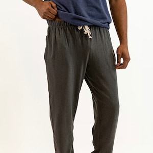 Hemp Jersey Joggersmen's Eco-friendly Hemp and Organic Cotton Jogger ...