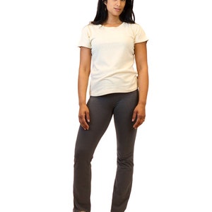 Hemp and Cotton Yoga Pants, Hemp Pants, Eco-friendly Athletic Clothing XS-XXL image 9