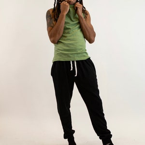 Hemp Jersey JoggersMen's Eco-friendly Hemp and Organic Cotton Jogger Athletic Sweatpants image 9