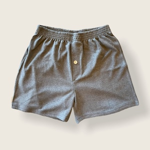 Hanf Boxershorts, umweltfreundliche Unterwäsche aus Hanf und Bio-Baumwolle, Herren-Boxershorts von Asatre, verschiedene Farben und Größen Gray