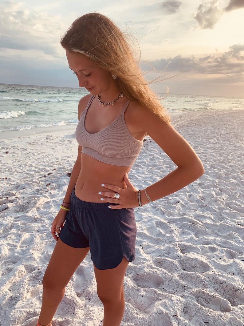 Hemp Running Shorts • Organic Athletic Wear Sustainable Workout Clothing Summer Exercise Apparel Eco Friendly Activewear Jersey Cotton Gear image 14