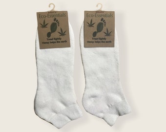 Women's Hemp and Organic Cotton Ankle Socks - Hemp Sport Socks