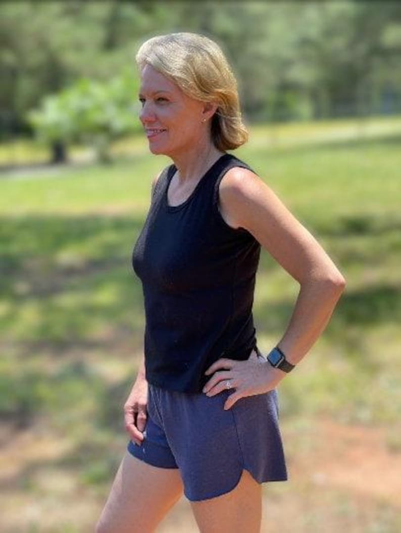 Sustainable Workout Clothing Hemp Athletic Shorts Organic Cotton Jersey Everyday Active Wear Versatile Exercise Apparel Eco Friendly Activewear Breathable Fabric Construction Comfortable Lounging Option Relaxed Fit Design Natural Stretch