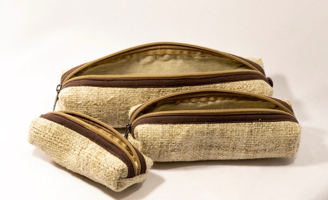 Pure Hemp Beige Pencil Case 