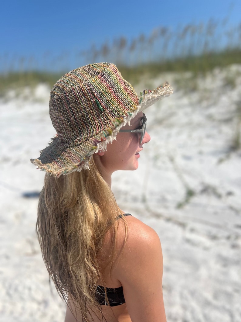 Hemp Ansley Stripe Hat by Asatre