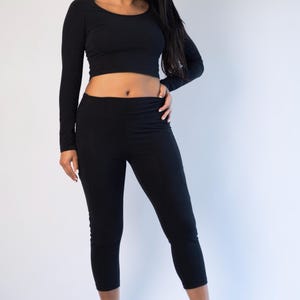 Hemp Capri Leggings by Asatre