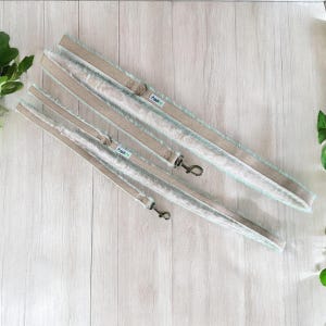 Hemp Goat Leash • Durable Livestock • Lead Rope Fleece Lined Natural Fiber Tether • Adjustable Animal Halter Farm Handling Equipment Show