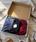 Boxer Shorts • Mens Hemp Boxers • Button Fly Boxer Shorts • Ecofriendly Hemp and Organic Cotton Underwear • Boxer Gift Set of 3