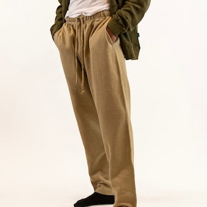 Men's Hemp and Organic Cotton Fleece Sweatpants - Slim/Shorter