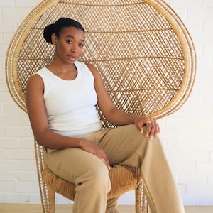 Hemp Sweatpants for Women • Fleece Sweatpants • Organic Cotton Lounge Pants • Eco-Friendly Sustainable Pants, Asatre image 19