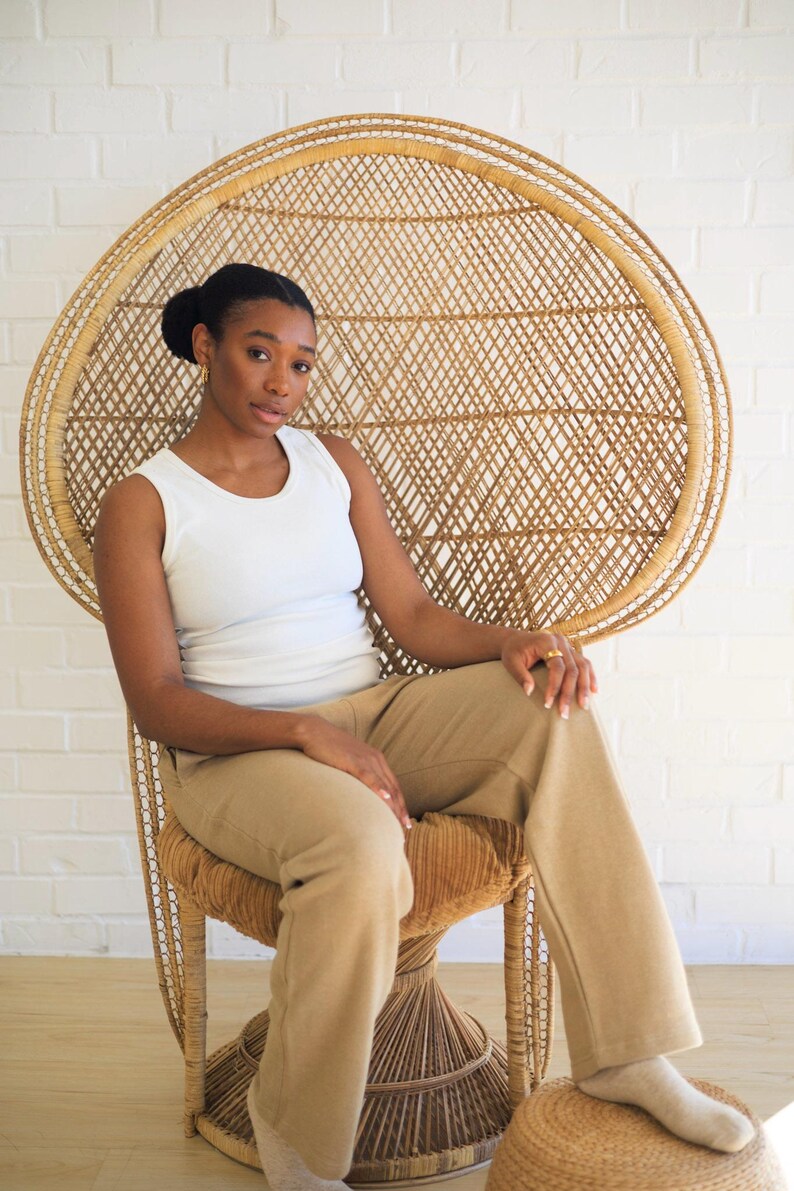 Hemp Sweatpants for Women • Fleece Sweatpants • Organic Cotton Lounge Pants • Eco-Friendly Sustainable Pants, Asatre image 19