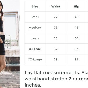 Women Hemp Shorts • Casual Wear Sustainable Apparel Organic Cotton Black Loungewear • Comfortable Fit Summer • Boho Hippie Natural Fiber image 4