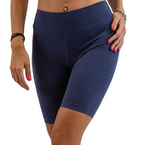 Hemp Bike Shorts, Eco-friendly Hemp and Cotton Casual Bike Shorts Black, Blue, Navy, White or Gray XS-XXL image 7