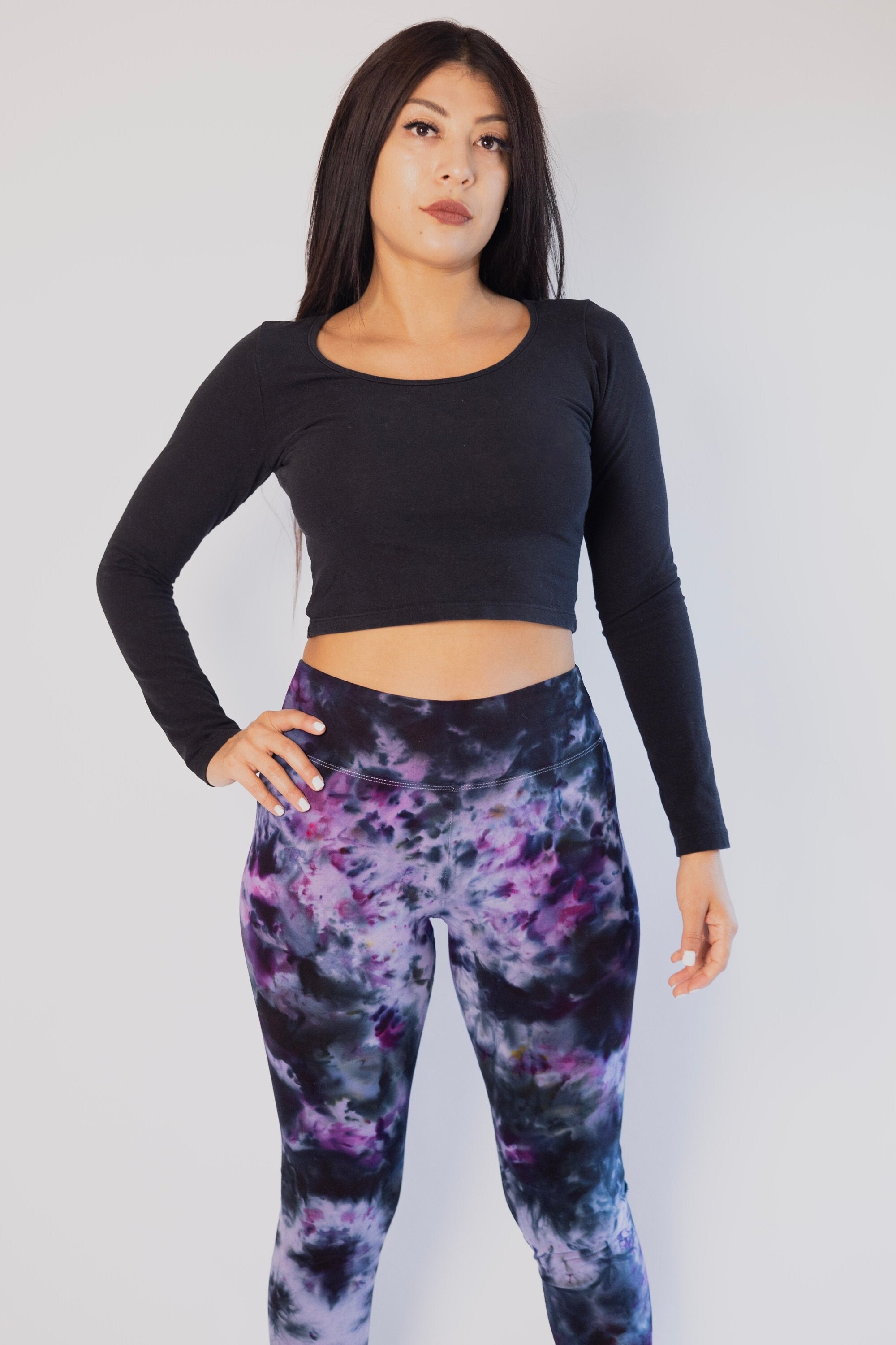 STARBILD Women Seamless Long Sleeve Yoga Crop Top Thumb Hole Compression  Workout Activewear Shirts