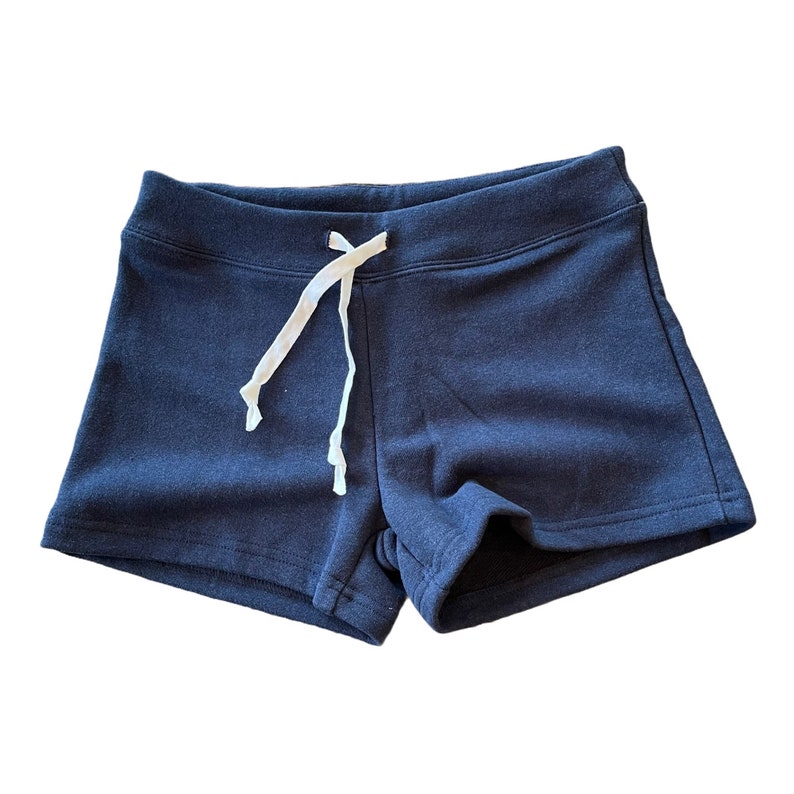 Women's Hemp and Organic Cotton Terry ShortsHemp Clothing XS-XXL Blue