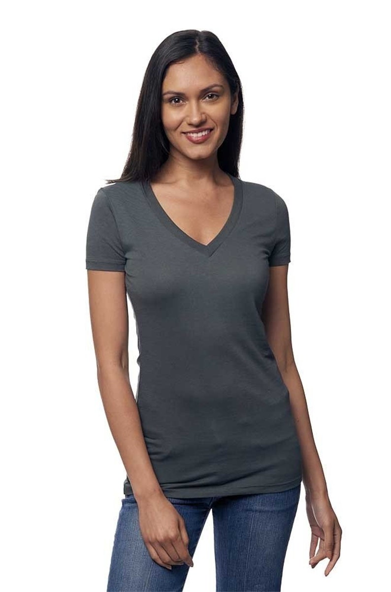 Hemp and Organic Cotton V-neck T-shirt XS to XXL Sizes, Viscose Hemp, image 4