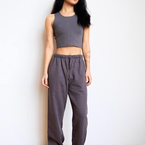 Hemp Sweatpants for Women • Fleece Sweatpants • Organic Cotton Lounge Pants • Eco-Friendly Sustainable Pants, Asatre image 20