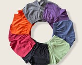 Women 39 s Hemp Jersey Running Shorts Hemp and Organic Cotton Athletic Comfy Shorts, Athleisure Hemp Clothing S-XXL