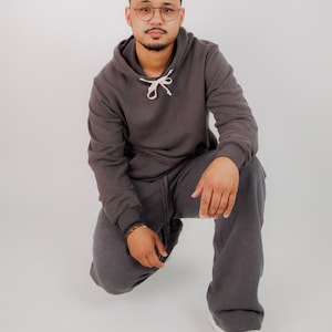 Hemp Hoodie Unisex Hemp and Organic Cotton French Terry Sweatshirt Asatre Mens Hemp Clothing Hemp Sweatshirt