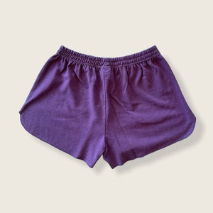 Hemp Jersey Running Shorts for WomenHemp and Organic Cotton Athletic Comfy Shorts, Asatre Hemp Clothing S-XXL Purple
